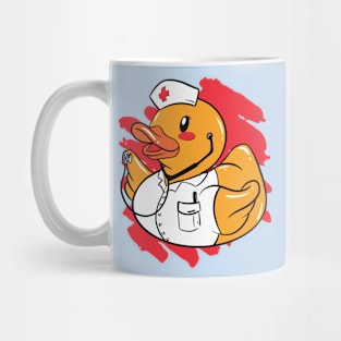 Cute Nurse Rubber Ducky Bath Toy Squeaky Duck Mug